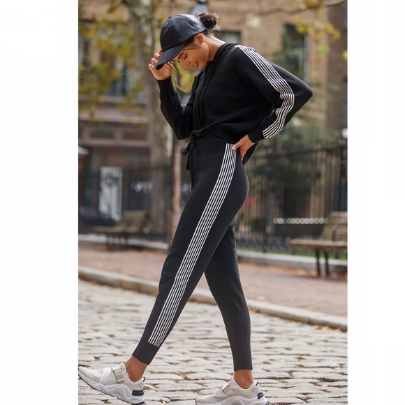 Anthropologie Pants - Saturday/Sunday by Anthropologie Striped Jogger Lounge Set
